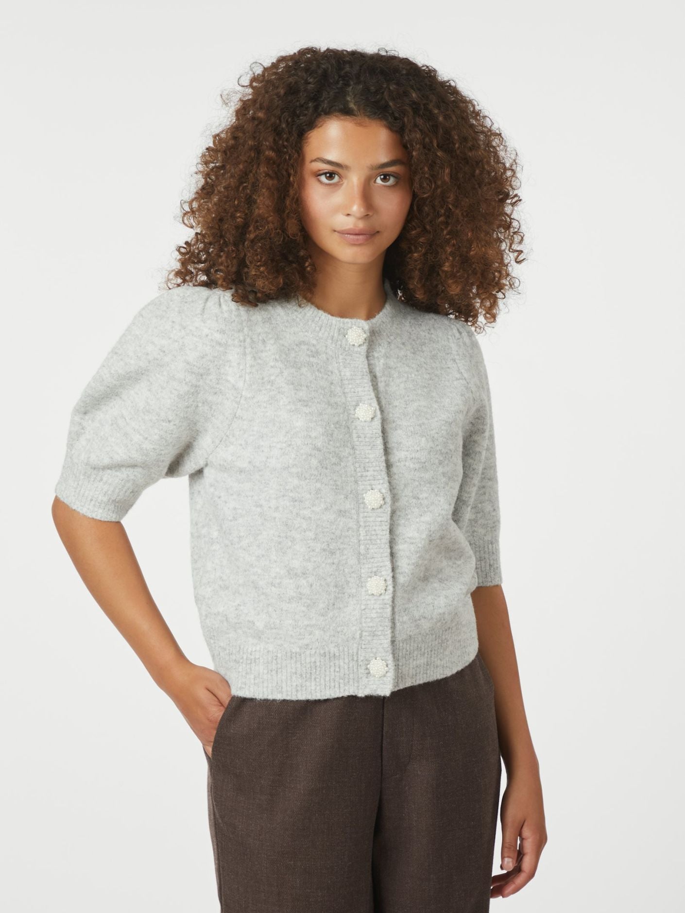 Trudy Deco Knit Cardigan Overdeler