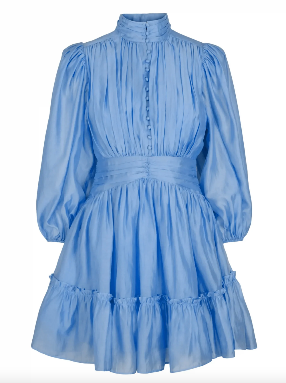 Vanity Short Dress - Sky Blue - Kjoler
