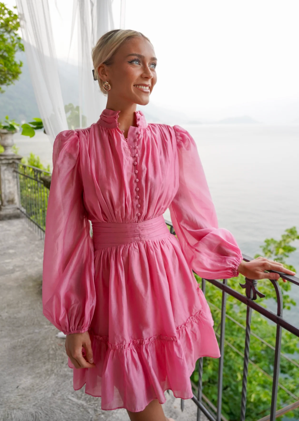 Vanity Short Dress - Watermelon - Kjoler