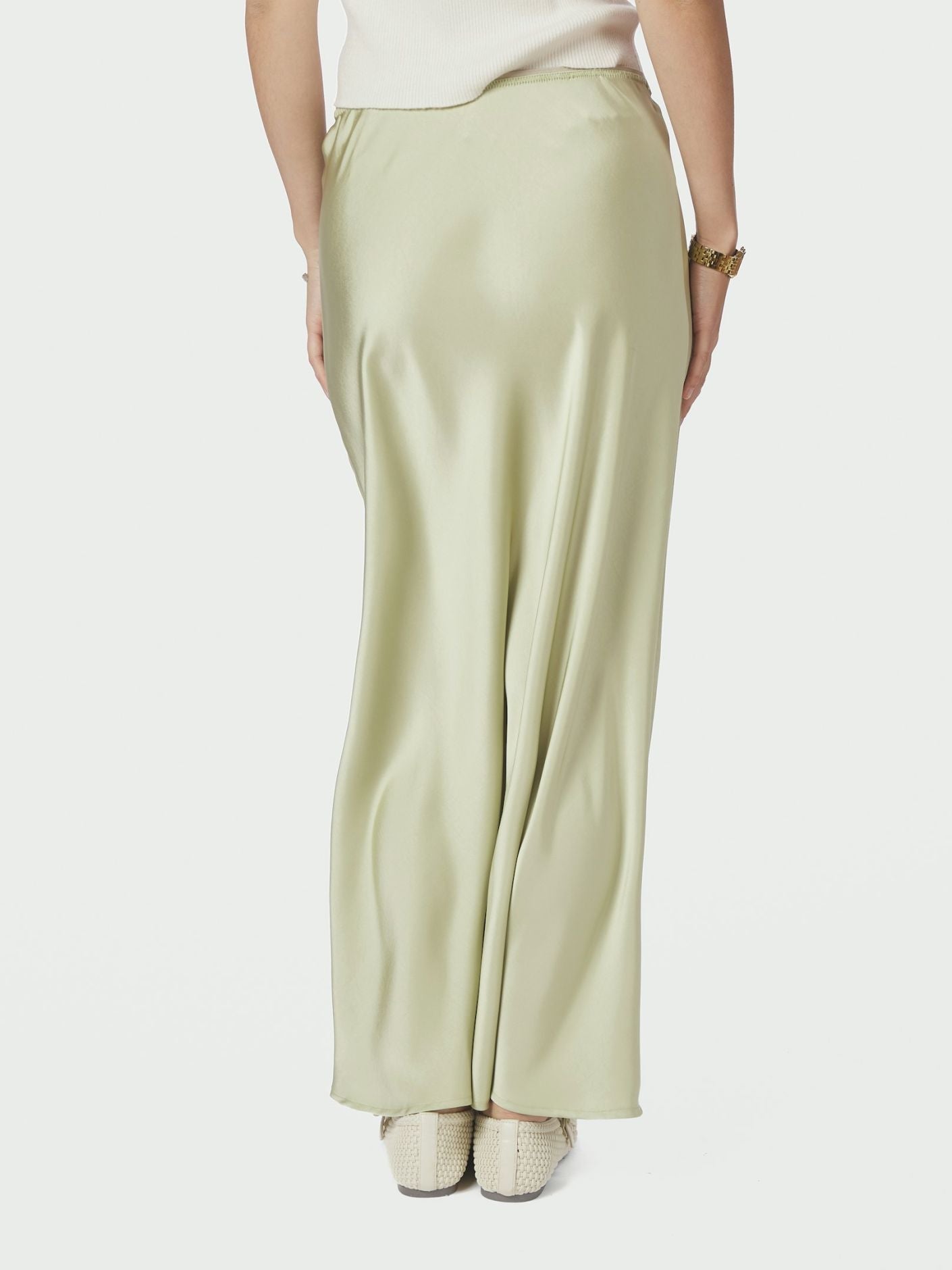 Vicky Heavy Sateen Skirt - Skjørt