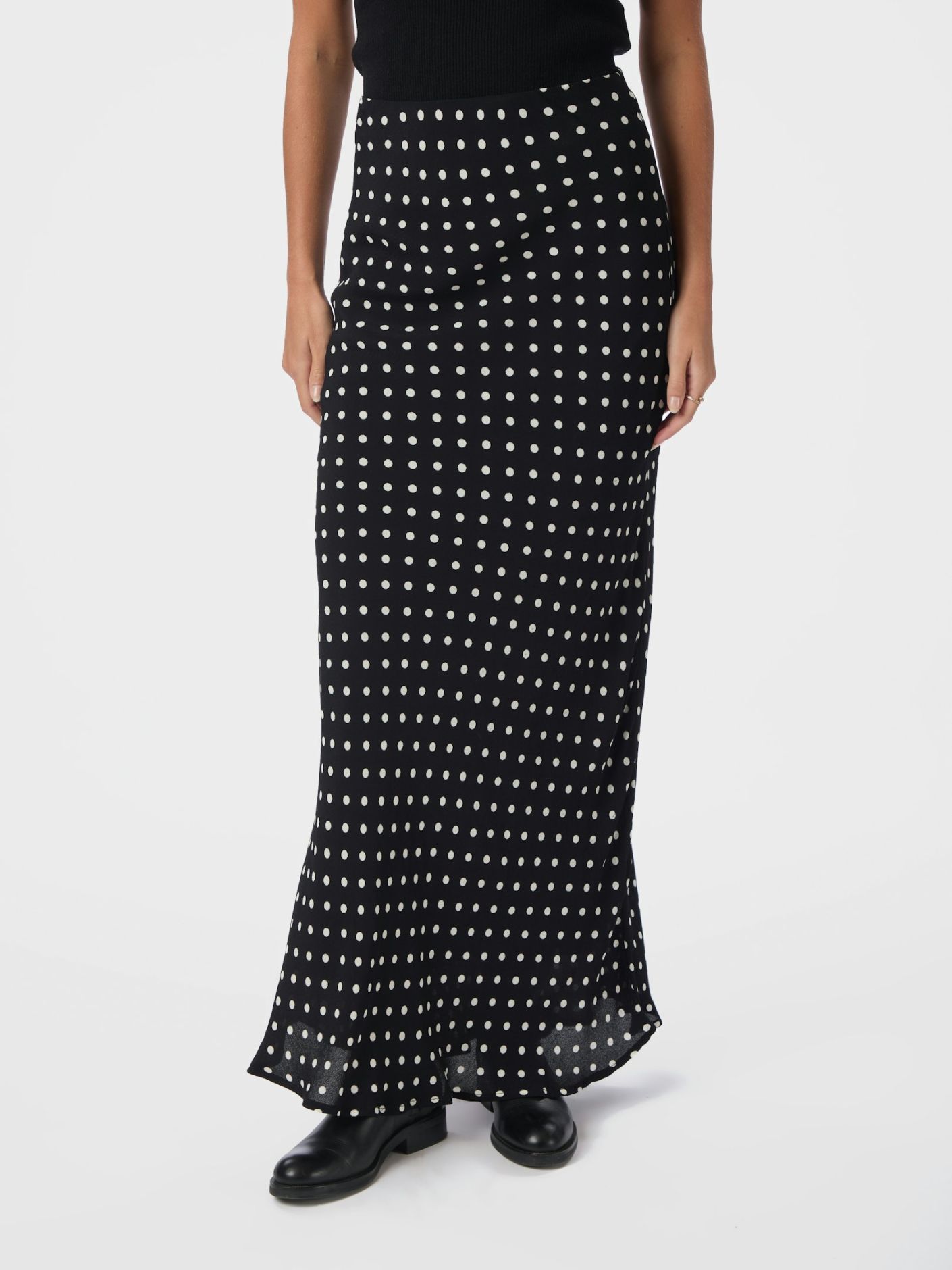 Viso Crepe Dot Skirt - Skjørt