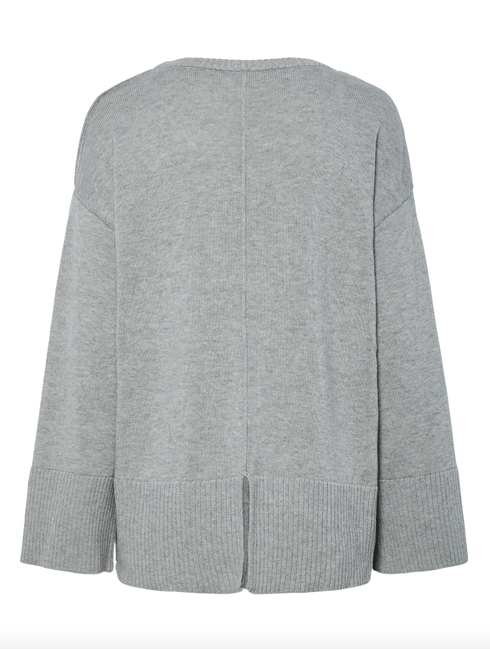 Yasbabette LS O Neck Knit Pullover Overdeler