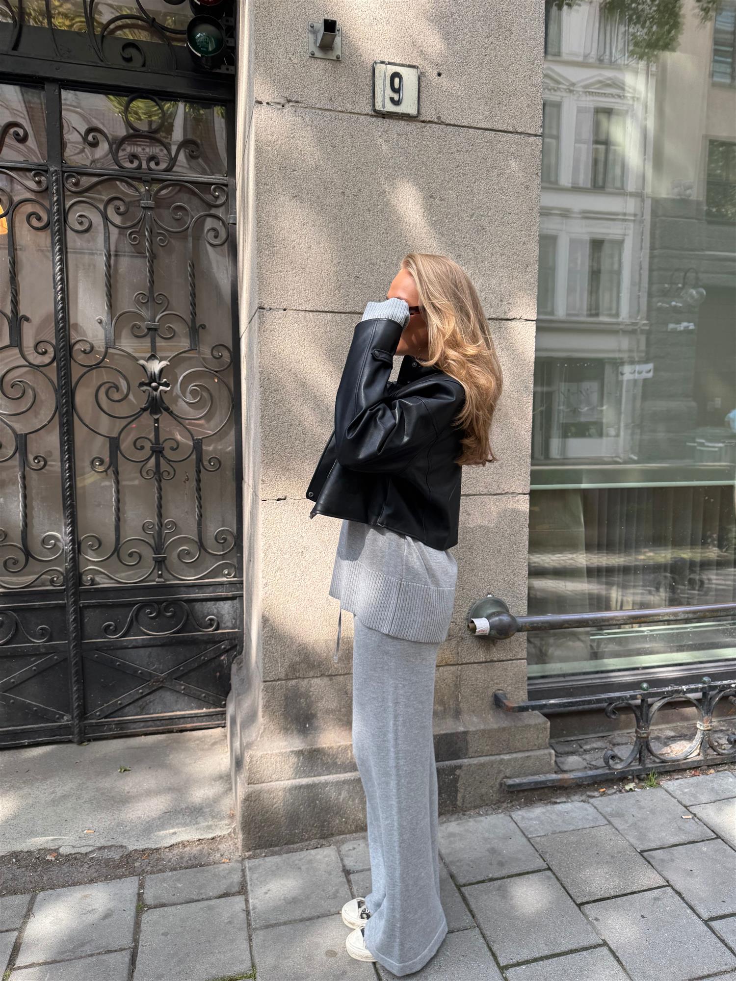 Yasbabette LS O Neck Knit Pullover Overdeler