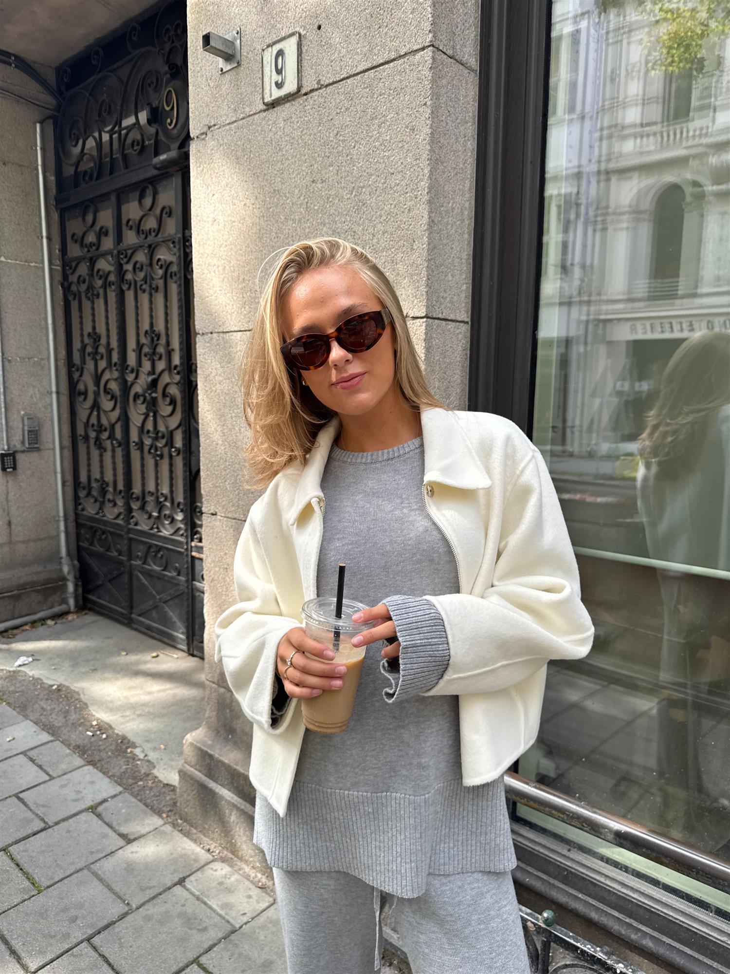 Yasbabette LS O Neck Knit Pullover Overdeler