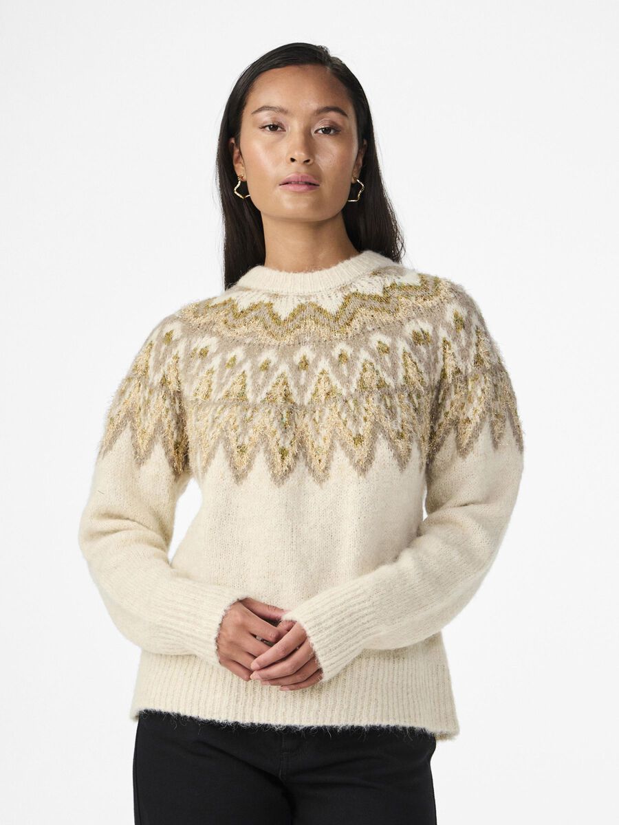 Yasela LS Knit Pullover New Overdeler