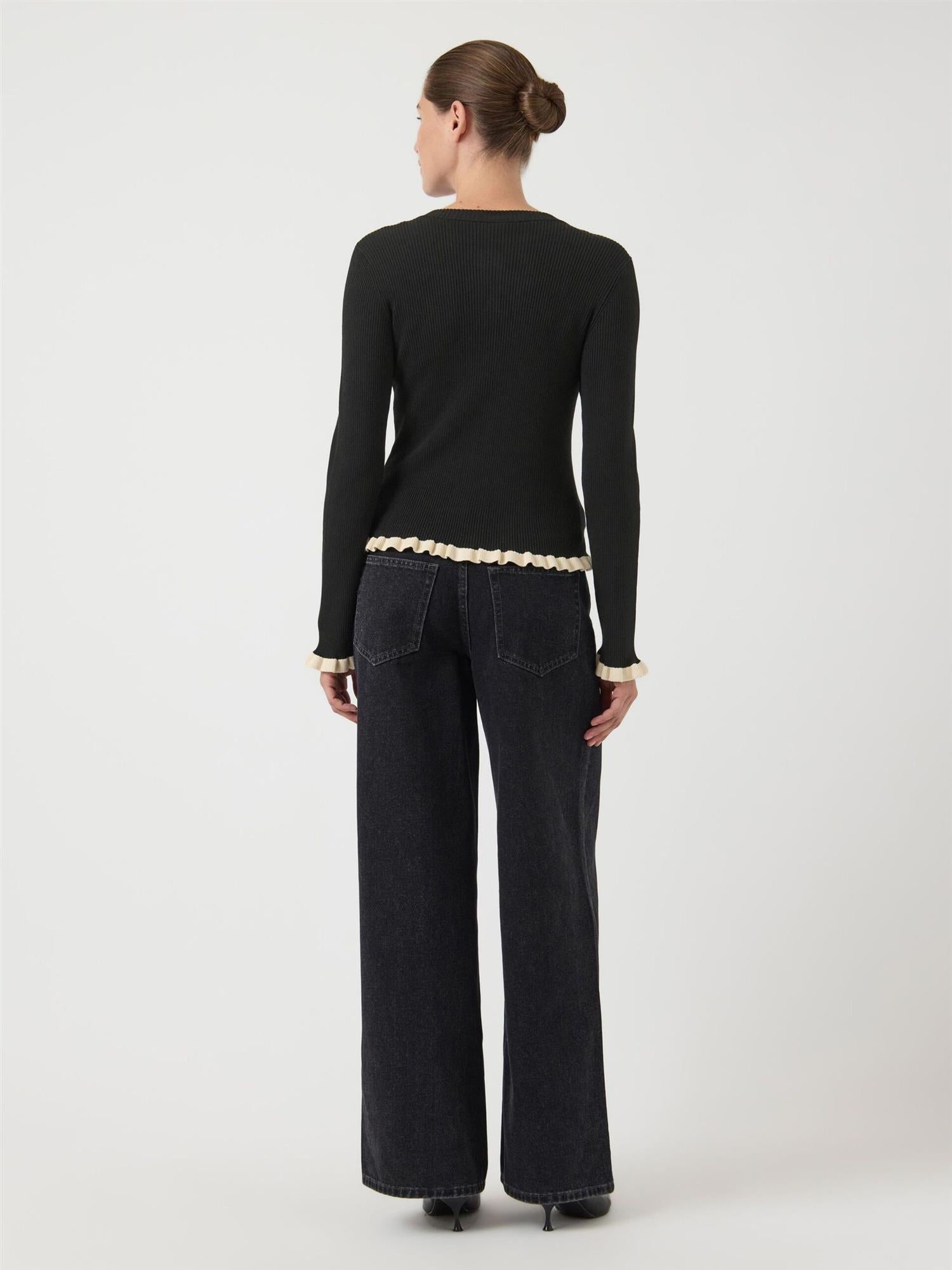 Yasfloma LS Knit Pullover - Overdeler