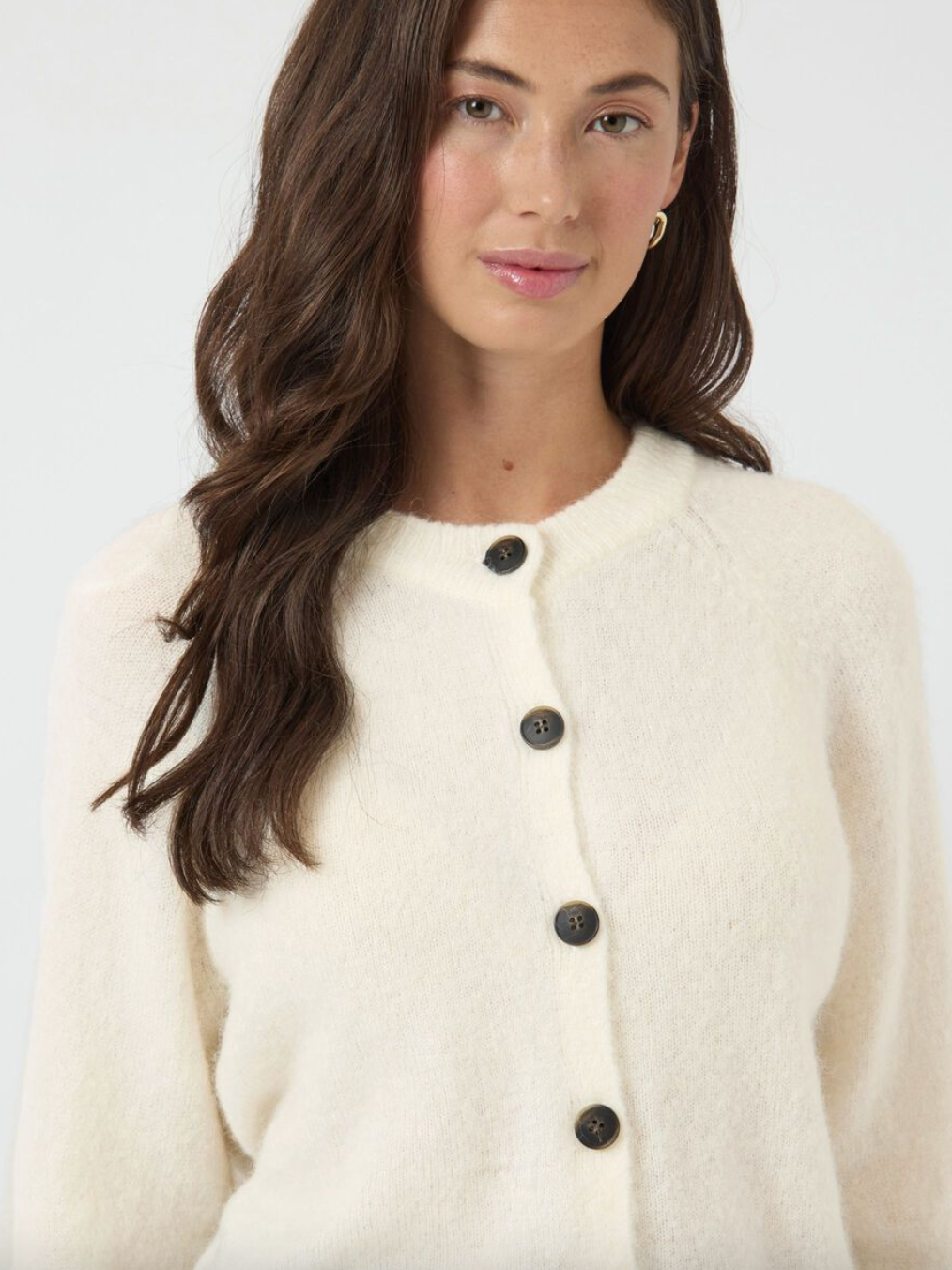 Yasjohi LS Wool Blend Cardigan - Overdeler