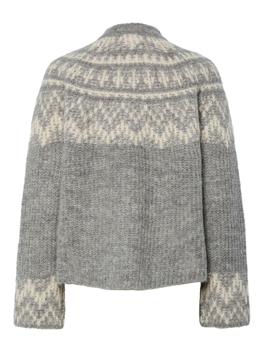 Yasliri LS Wool Blend Knit Pullover - Overdeler