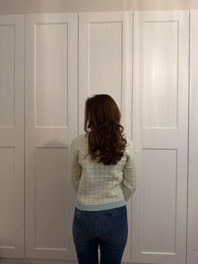 Yaslivia LS Short Knit Cardigan - Overdeler
