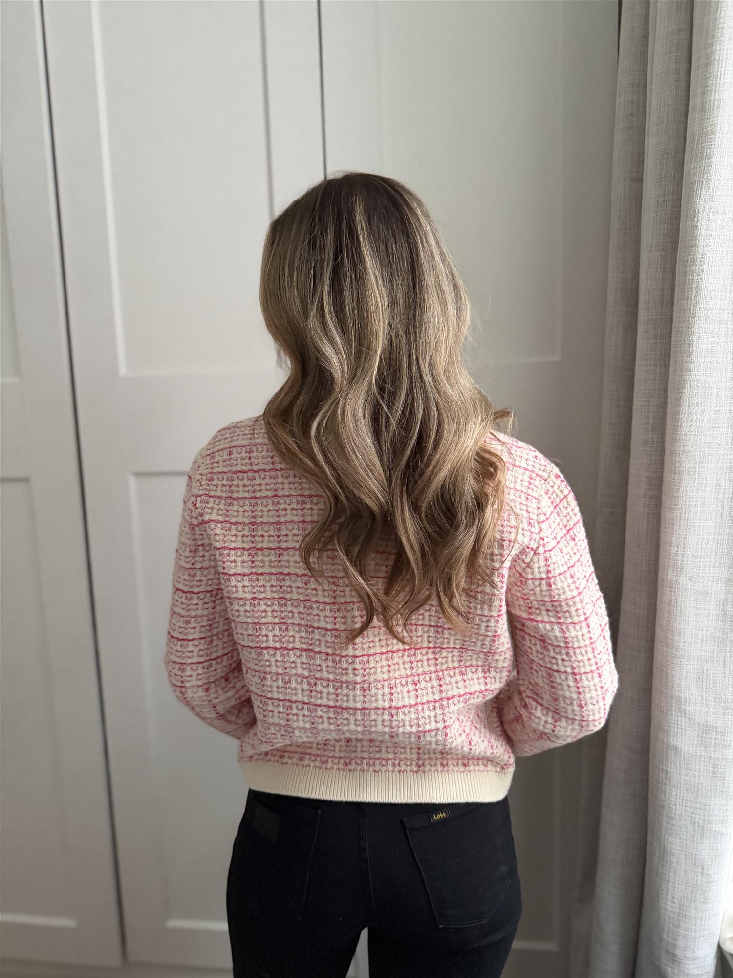 Yaslivia LS Short Knit Cardigan - Overdeler