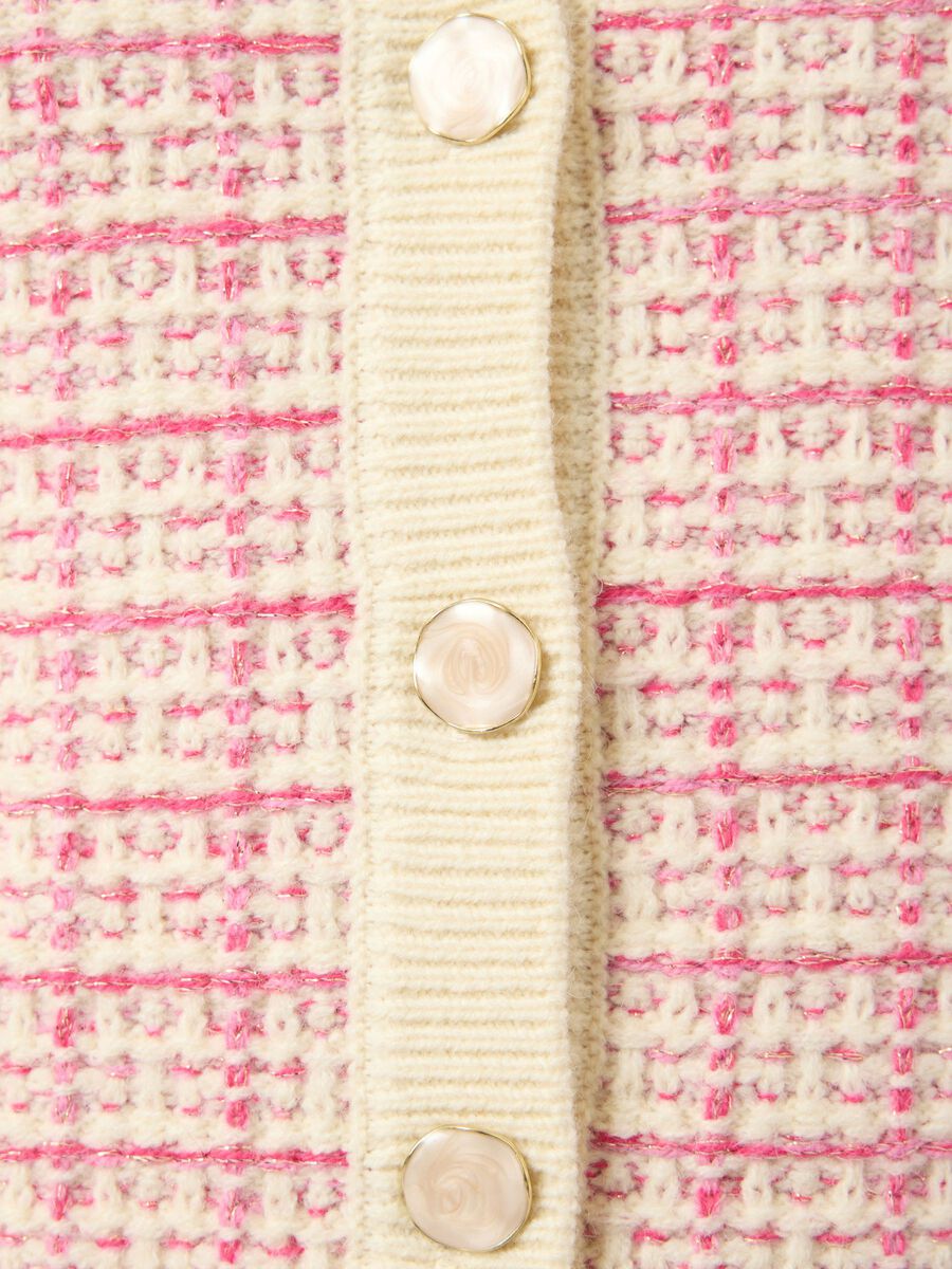 Yaslivia LS Short Knit Cardigan - Overdeler