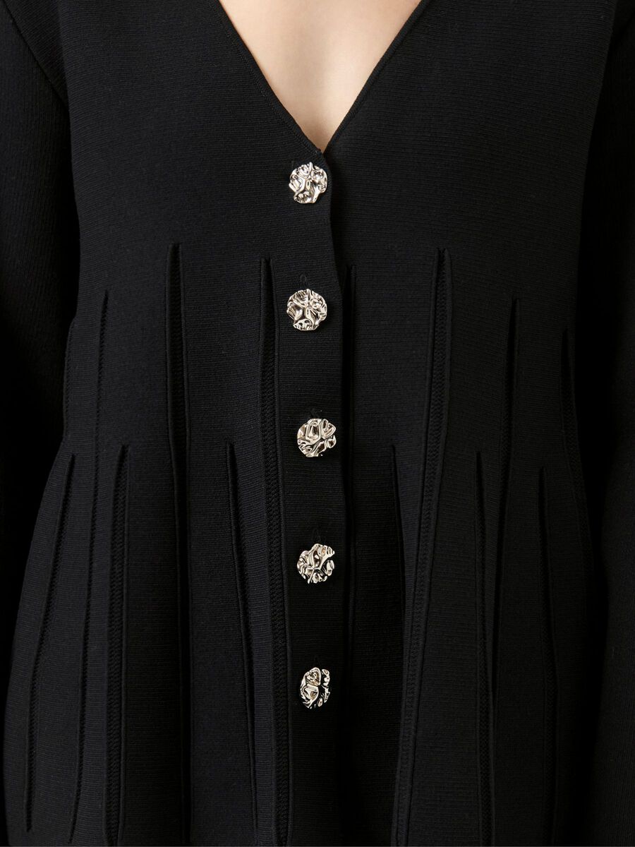 Yasmikla LS Knit Cardigan - Overdeler