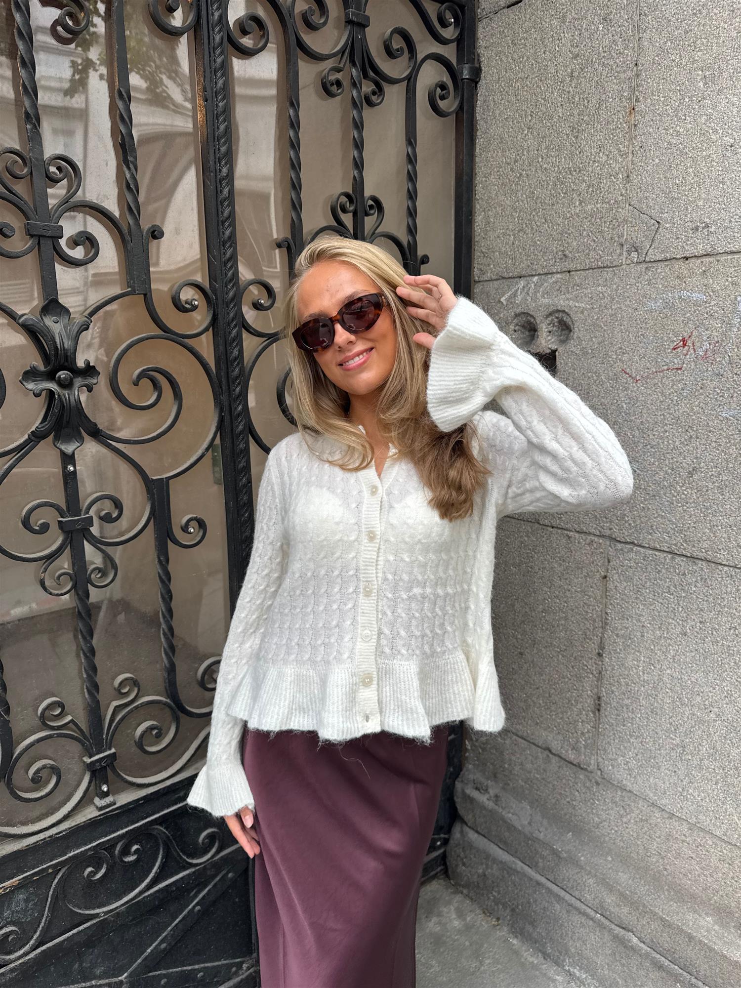 Yasnuma LS Knit Cardigan Overdeler