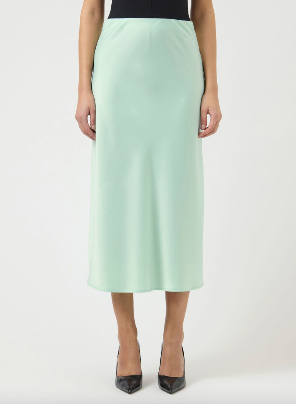 Yaspella HW Midi Skirt - Skjørt