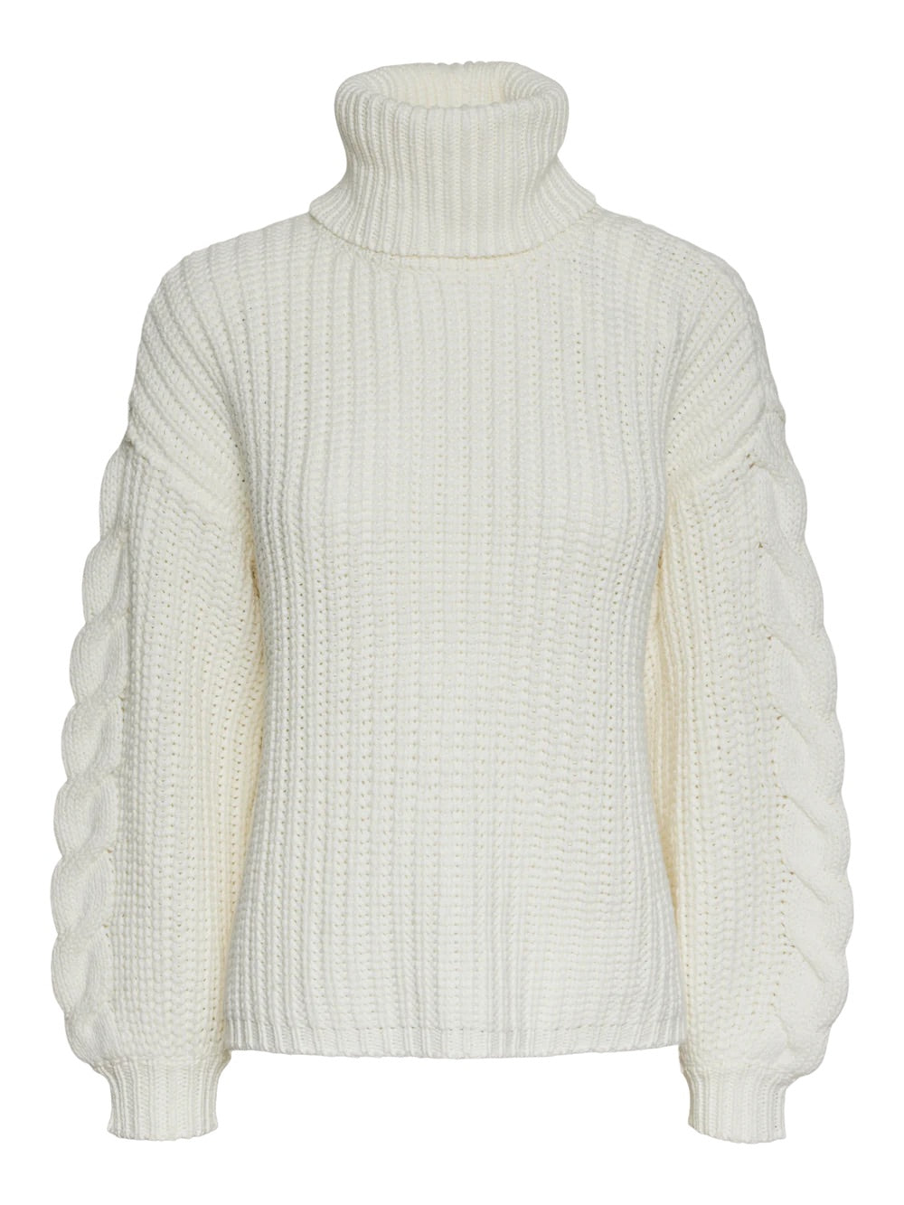 Yassanne LS Knit Rollneck Pullover Noos - Overdeler