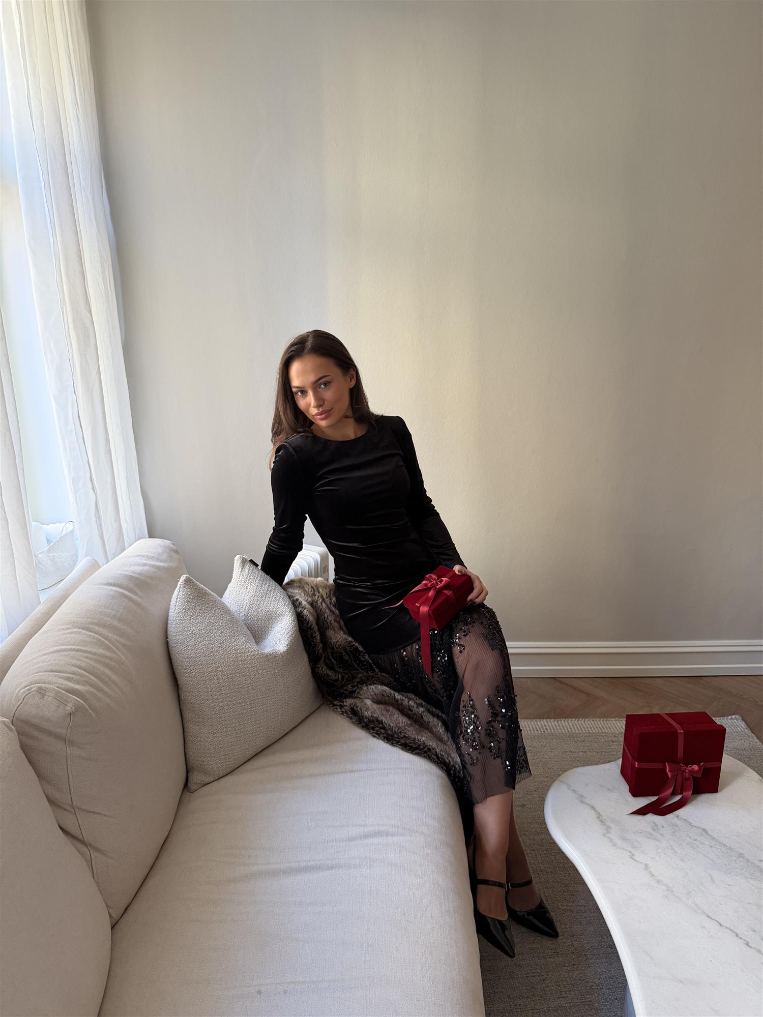 Yastera LS Long Dress - Kjoler