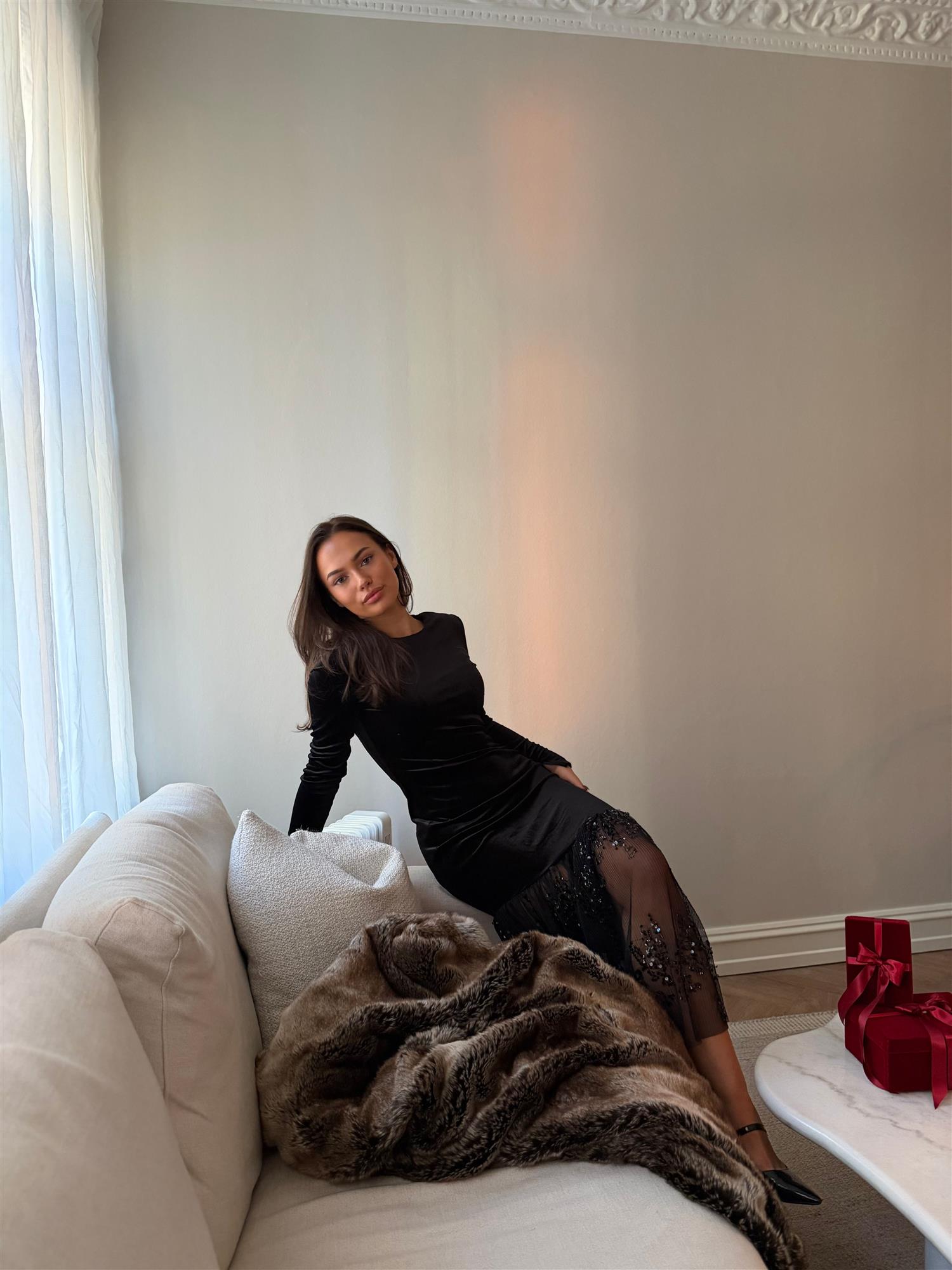 Yastera LS Long Dress - Kjoler