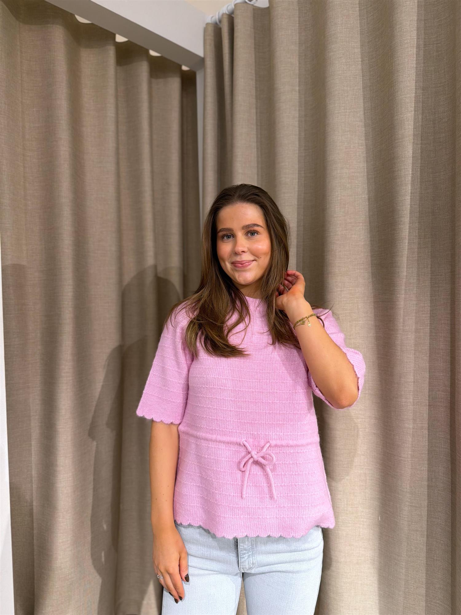 Yasthellis SS Knit Pullover - Overdeler