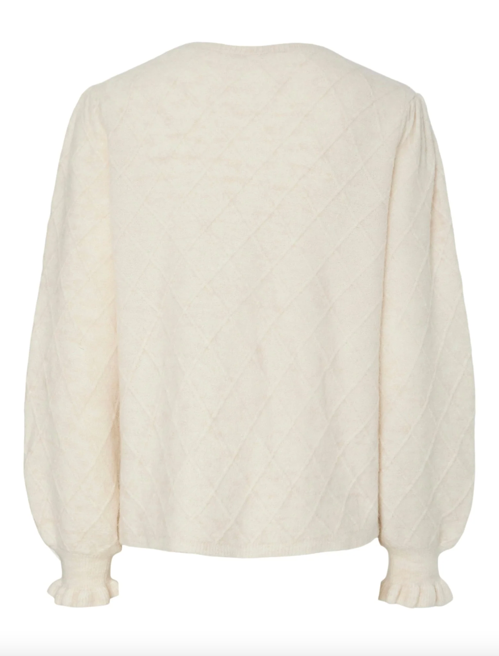 Yasthelma LS Wool Blend Knit Cardigan - Overdeler