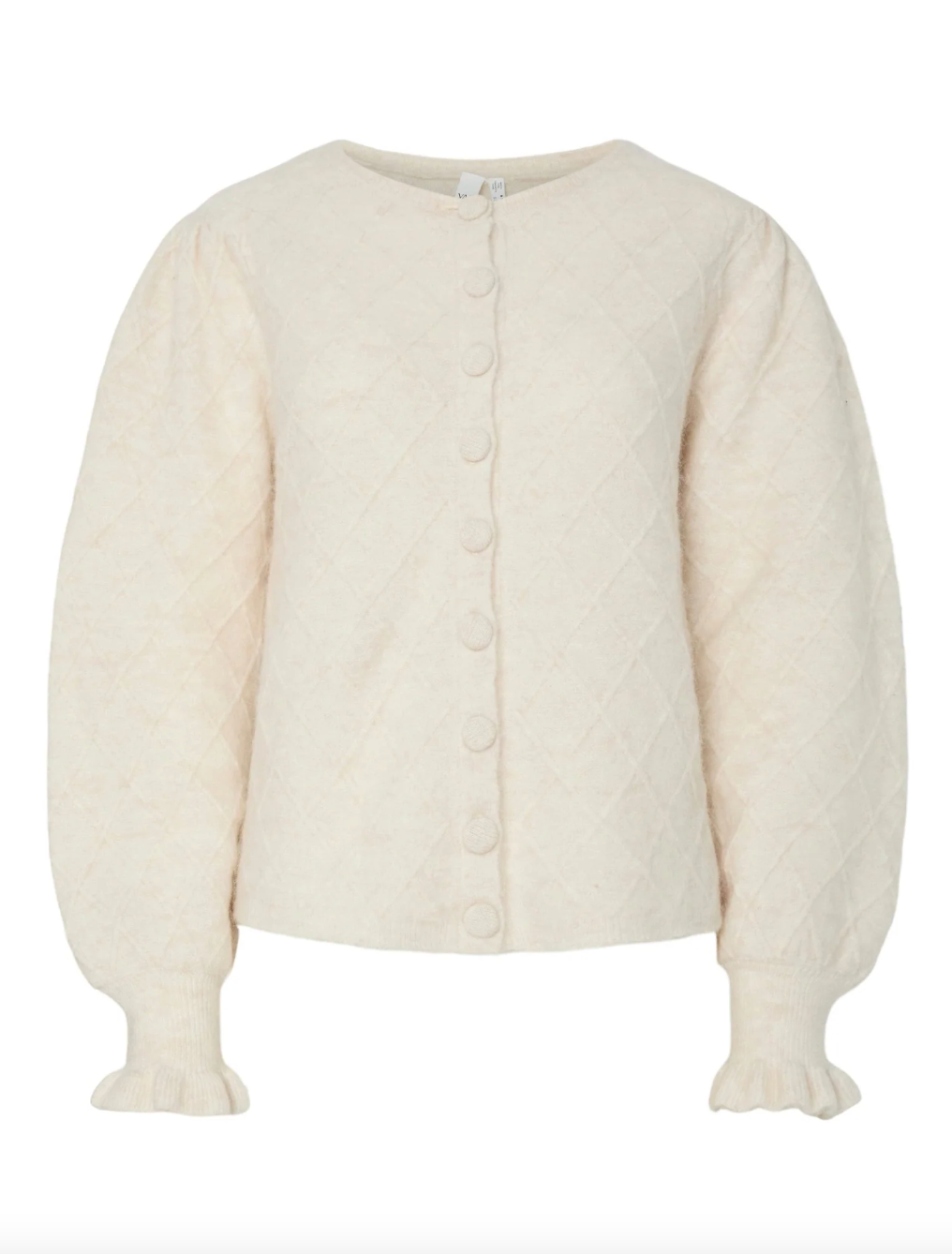 Yasthelma LS Wool Blend Knit Cardigan - Overdeler