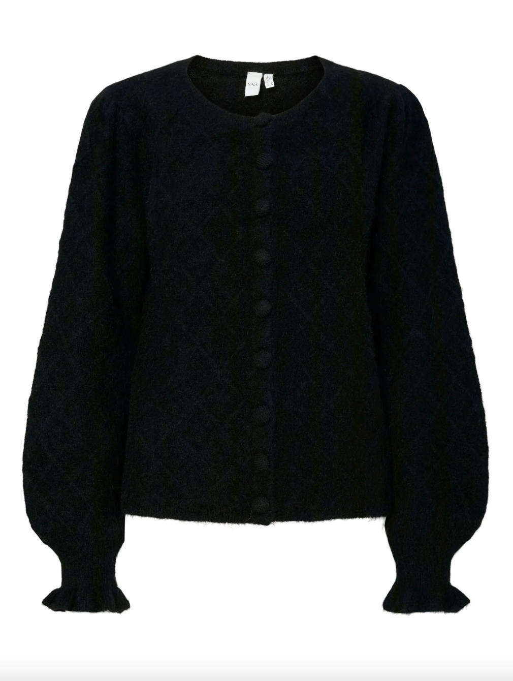 Yasthelma LS Wool Blend Knit Cardigan - Overdeler