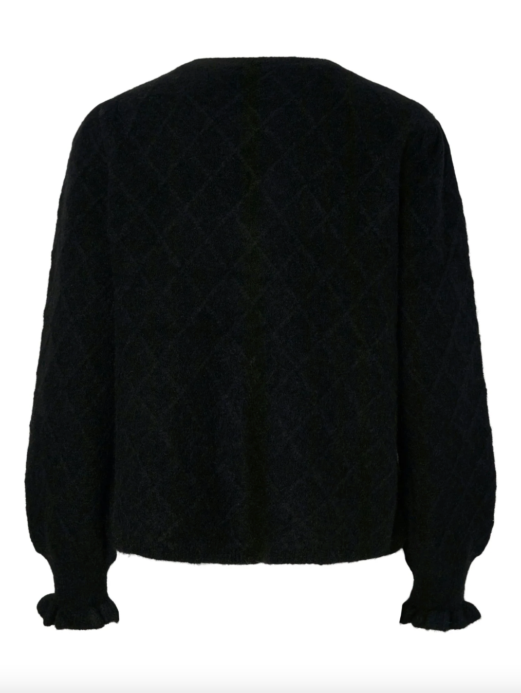 Yasthelma LS Wool Blend Knit Cardigan - Overdeler