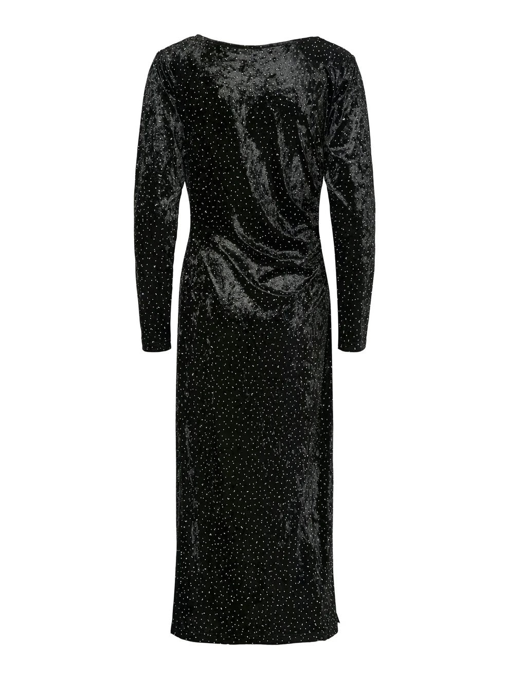 Yastilla LS Velvet Long Dress - Kjoler