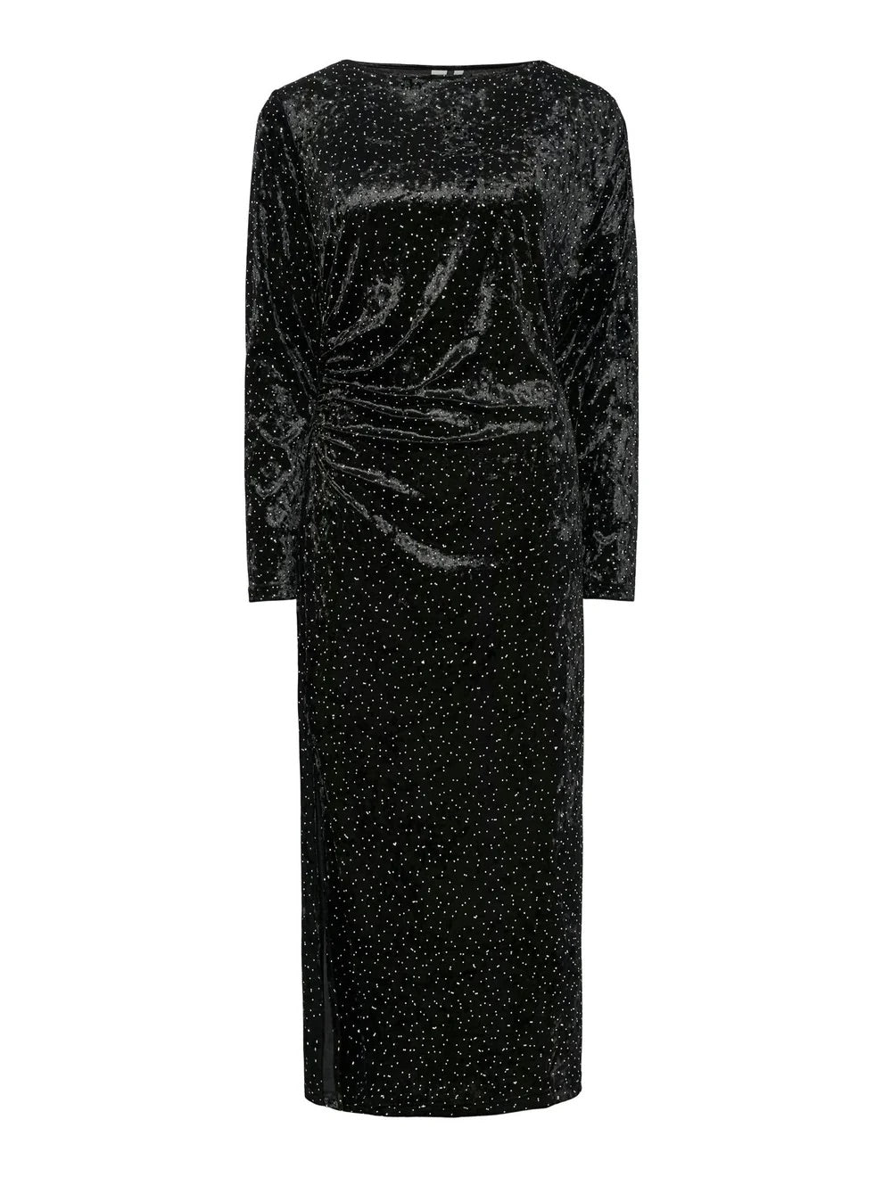 Yastilla LS Velvet Long Dress - Kjoler