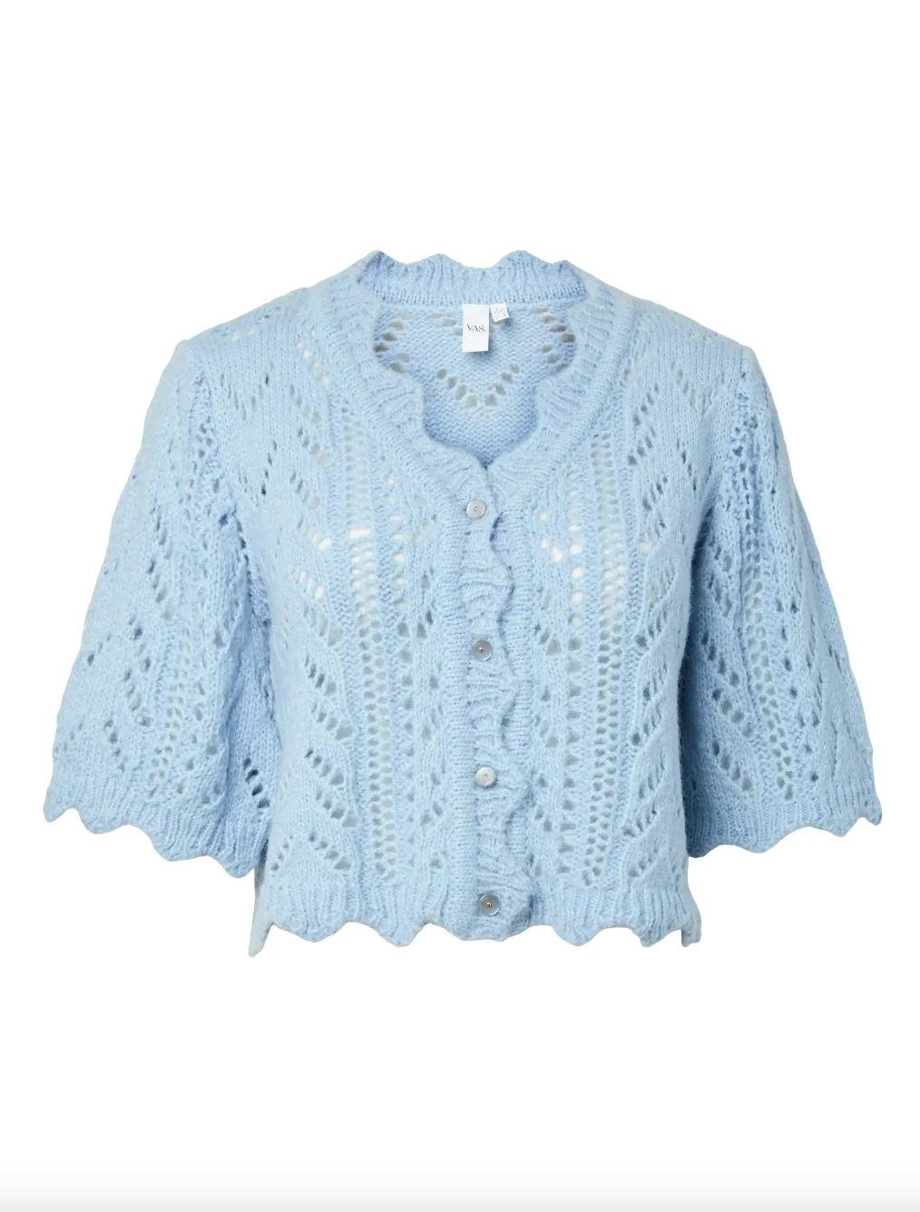 Yasvienna SS Knit Cardigan - Overdeler