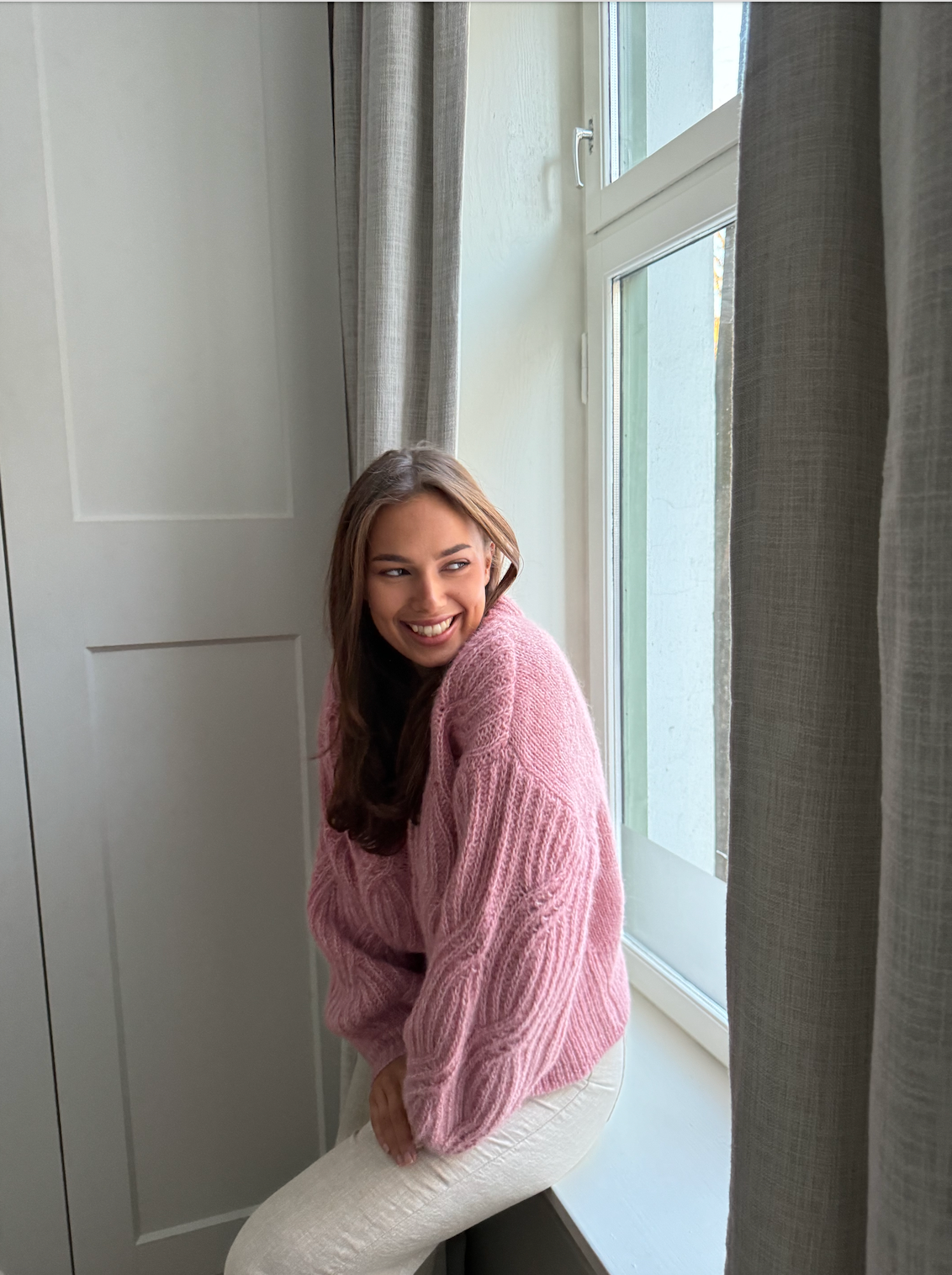 Yaszuma LS Knit Cardigan Overdeler